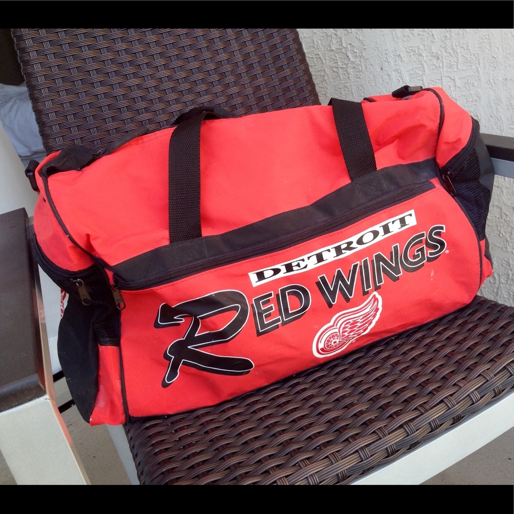 Vintage Detroit Red Wings Bag